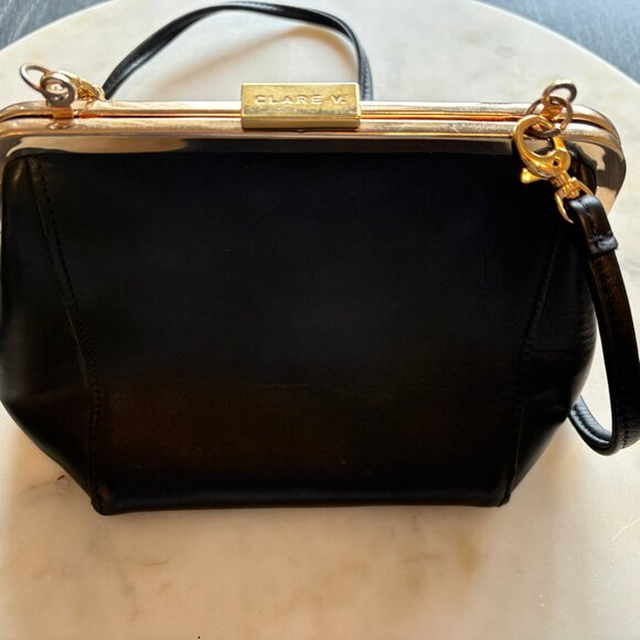 Clare V Black leather Le Box bag - Picture 6 of 9